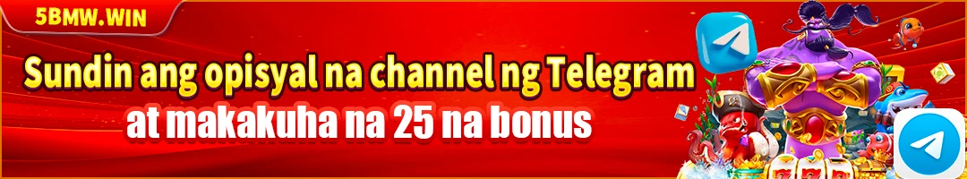 BMW55 Telegram follow promotion — follow the official channel and get ₱25 bonus