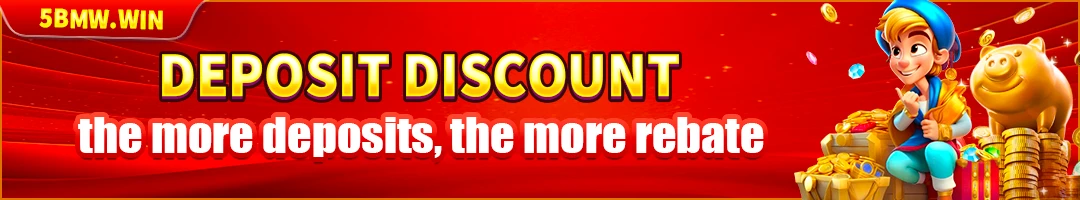 BMW55 deposit discount — 1% rebate on deposits of ₱100 or more